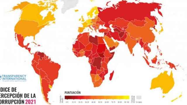 Índice de Percepción de la Corrupción 2021 / TRANSPARENCY INTERNATIONAL