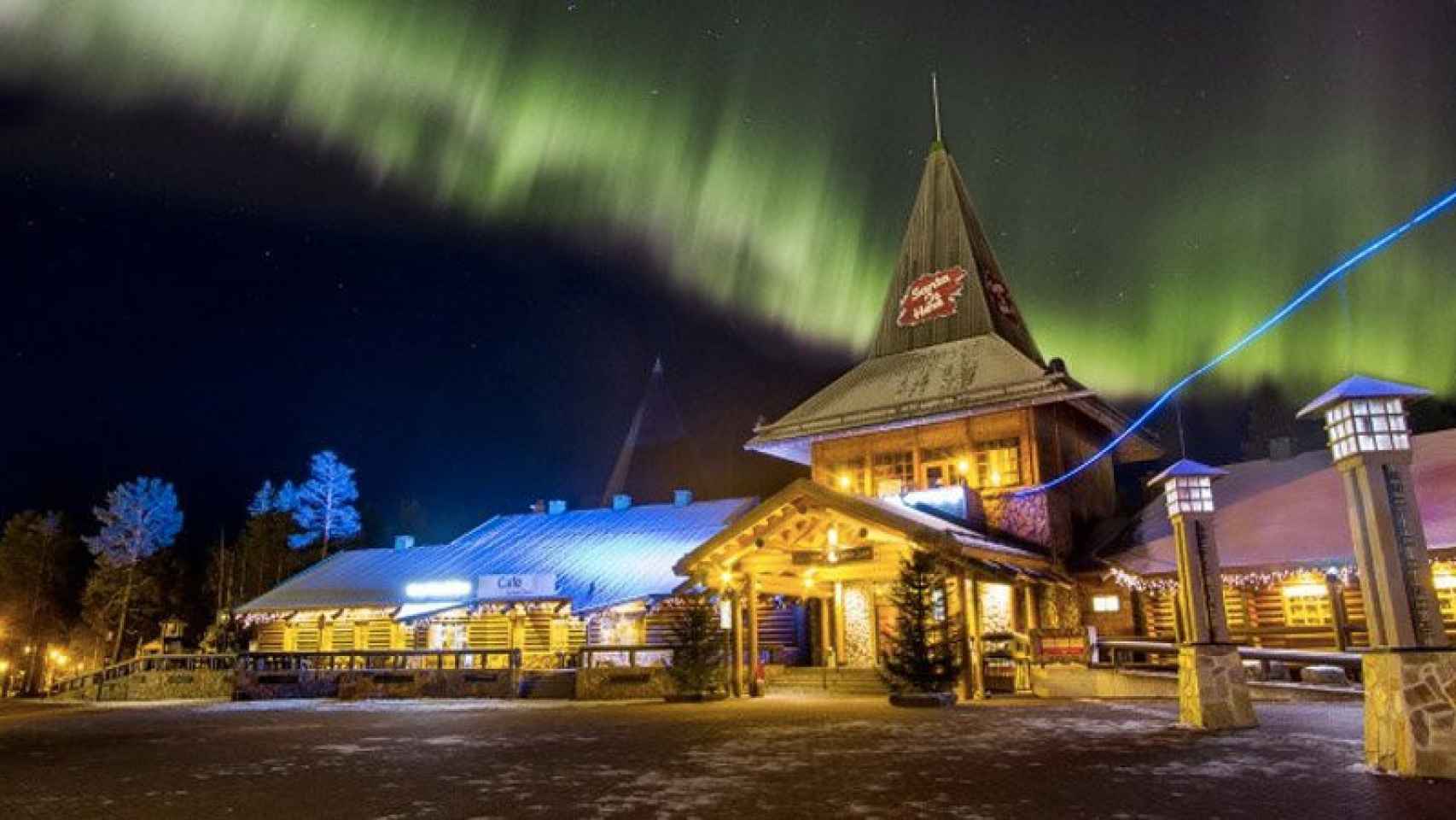 El pueblo de Papá Noel se encuentra en la Laponia finlandesa