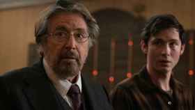 Al Pacino y Logan Lerman, en 'Hunters' / Amazon