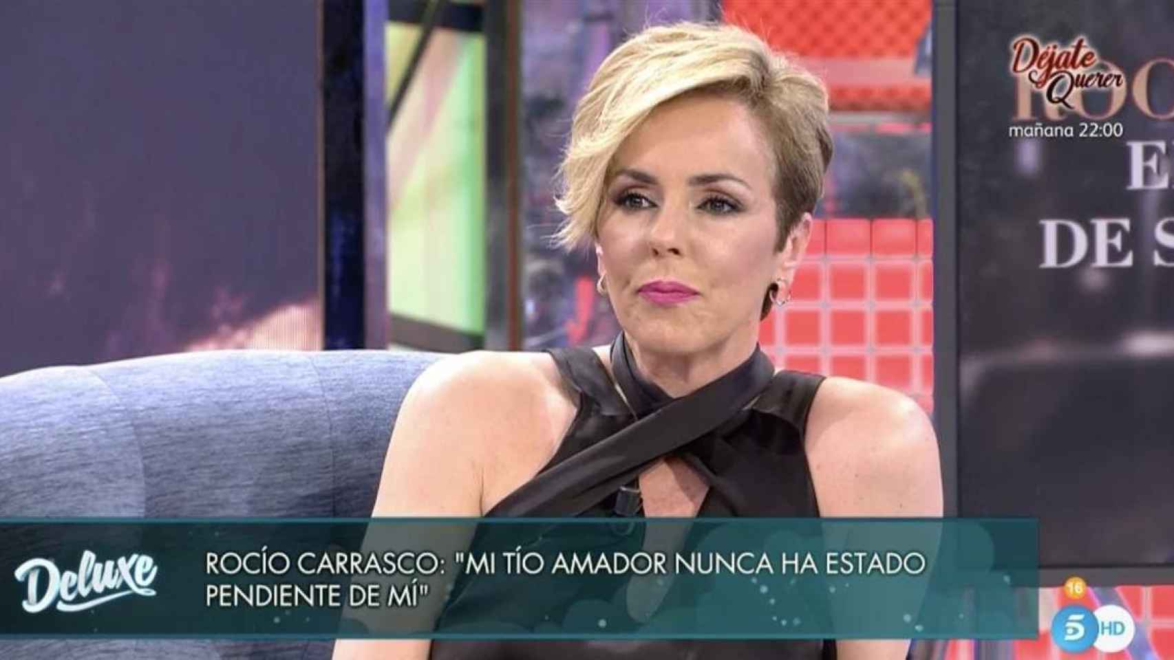 Rocío Carrasco en el 'Deluxe' / MEDIASET