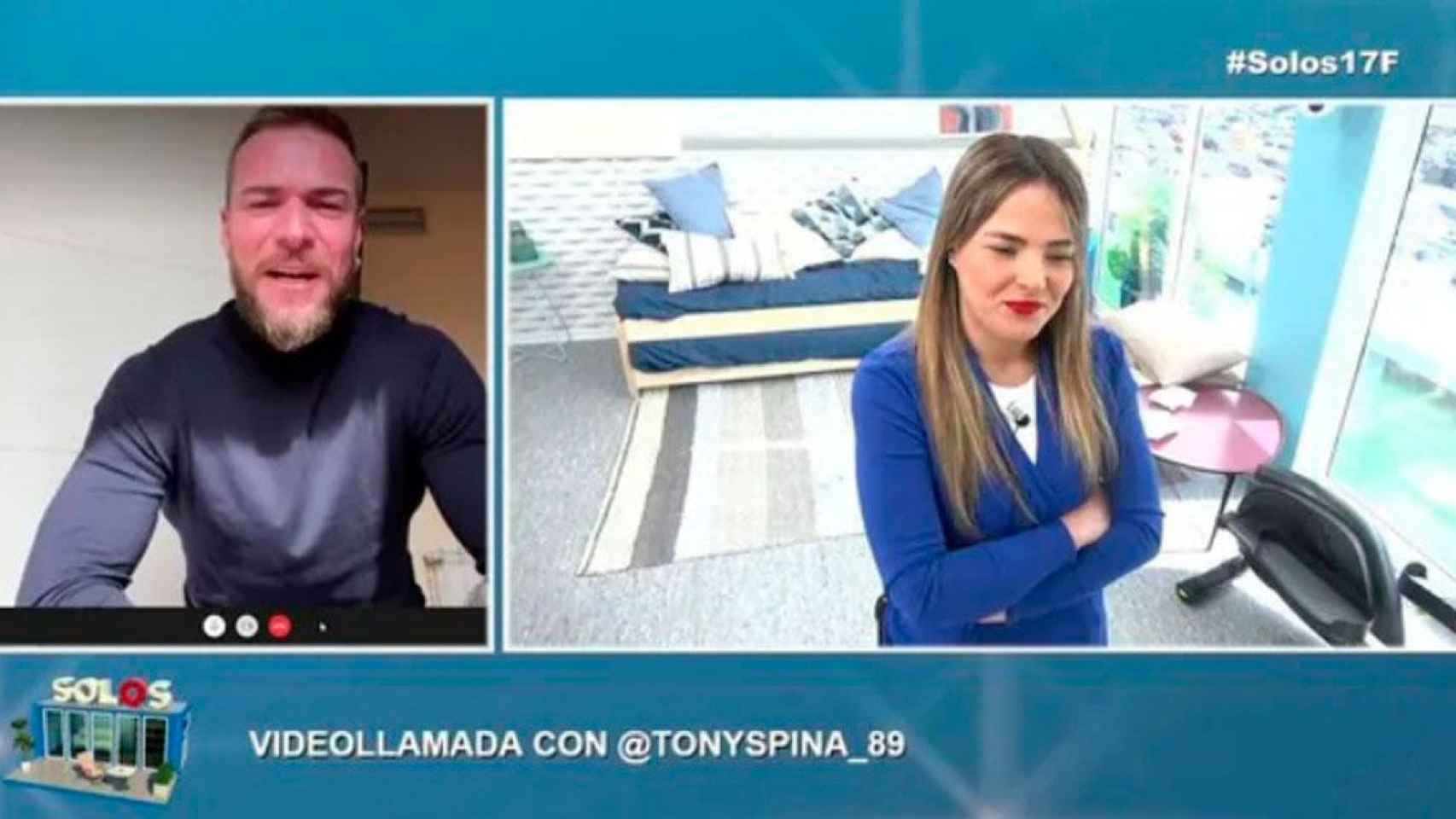Tony Spina y Marta Peñate