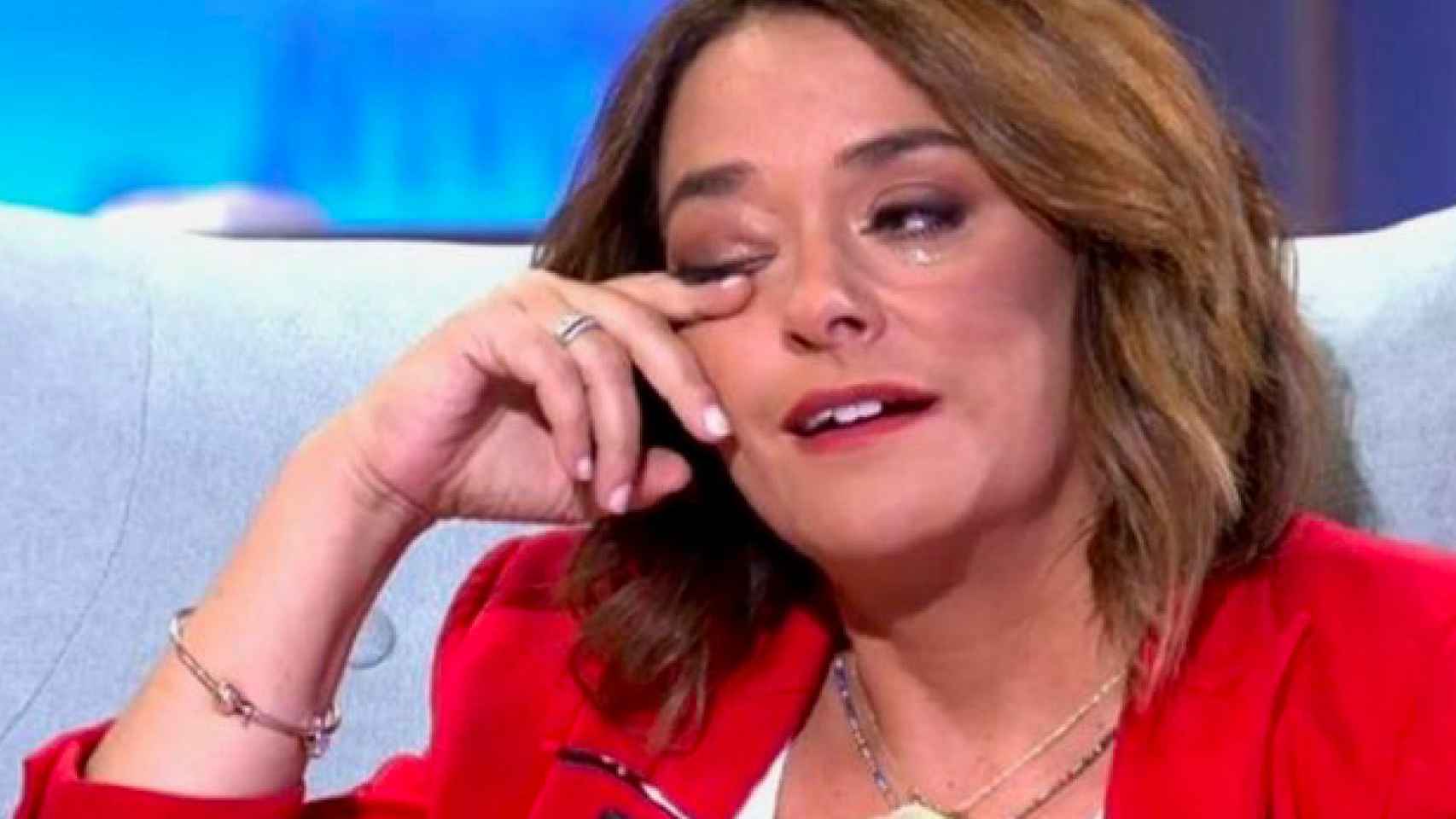 Toñi Moreno llora en 'Viva la vida' / TELECINCO