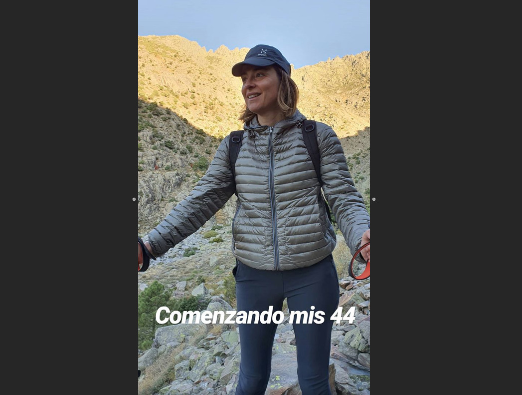 Sandra Barneda se va al monte para celebrar su cumpleaños / INSTAGRAM