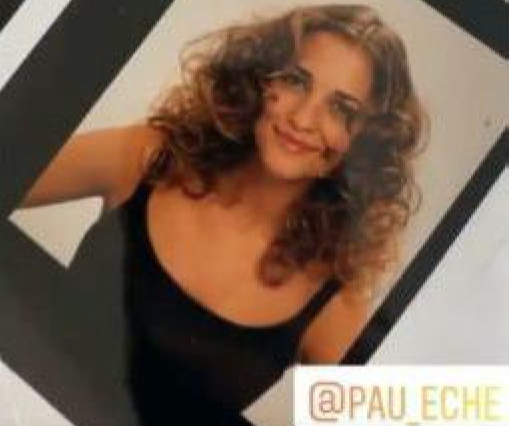 Paula Echevarría de joven en el primer book de belleza que se hizo en 2004 / INSTAGRAM