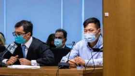 El kamikaze Kevin Cui durante el juicio / EP