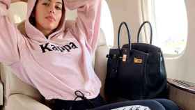 Georgina Rodríguez viaja en su avión privado