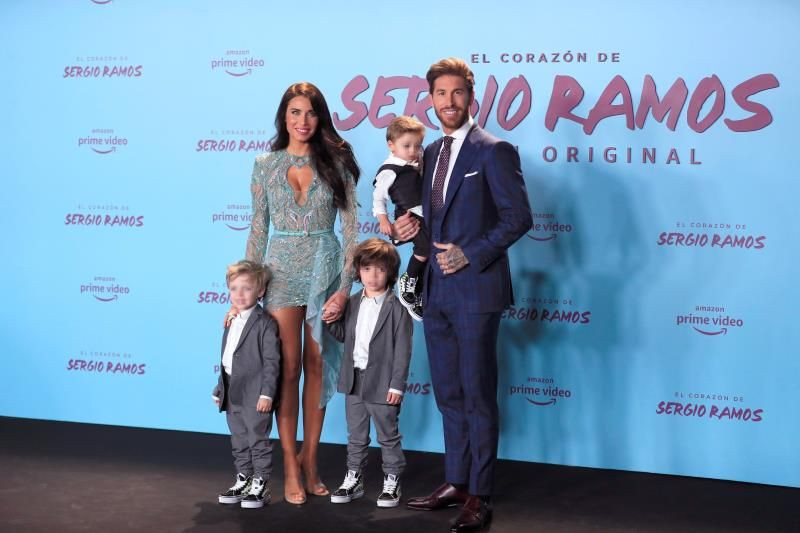 Sergio Ramos y Pilar Rubio en El corazón de Sergio Ramos