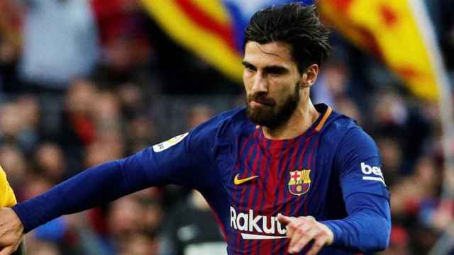 André Gomes en su etapa como jugador del Barça / EFE