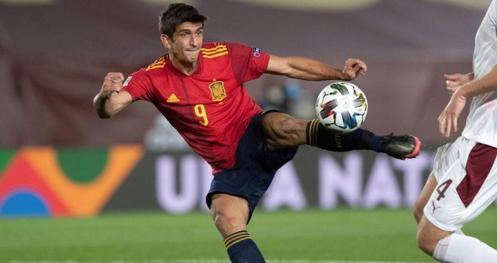 Rodrigo Moreno, en una acción con la selección española | EFE