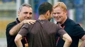 Stoichkov, junto a Koeman y Guardiola | REDES