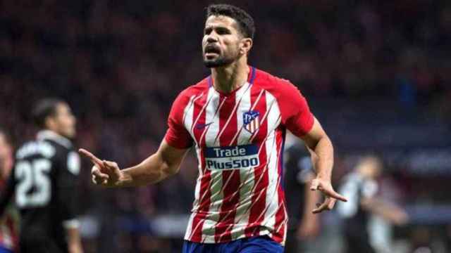 Diego Costa celebra un gol / EFE