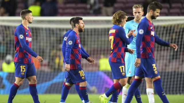 Barça-Slavia en el Camp Nou | EFE