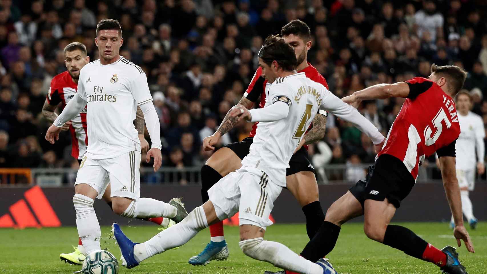 El Madrid no consiguió ver portería ante el Athletic | EFE