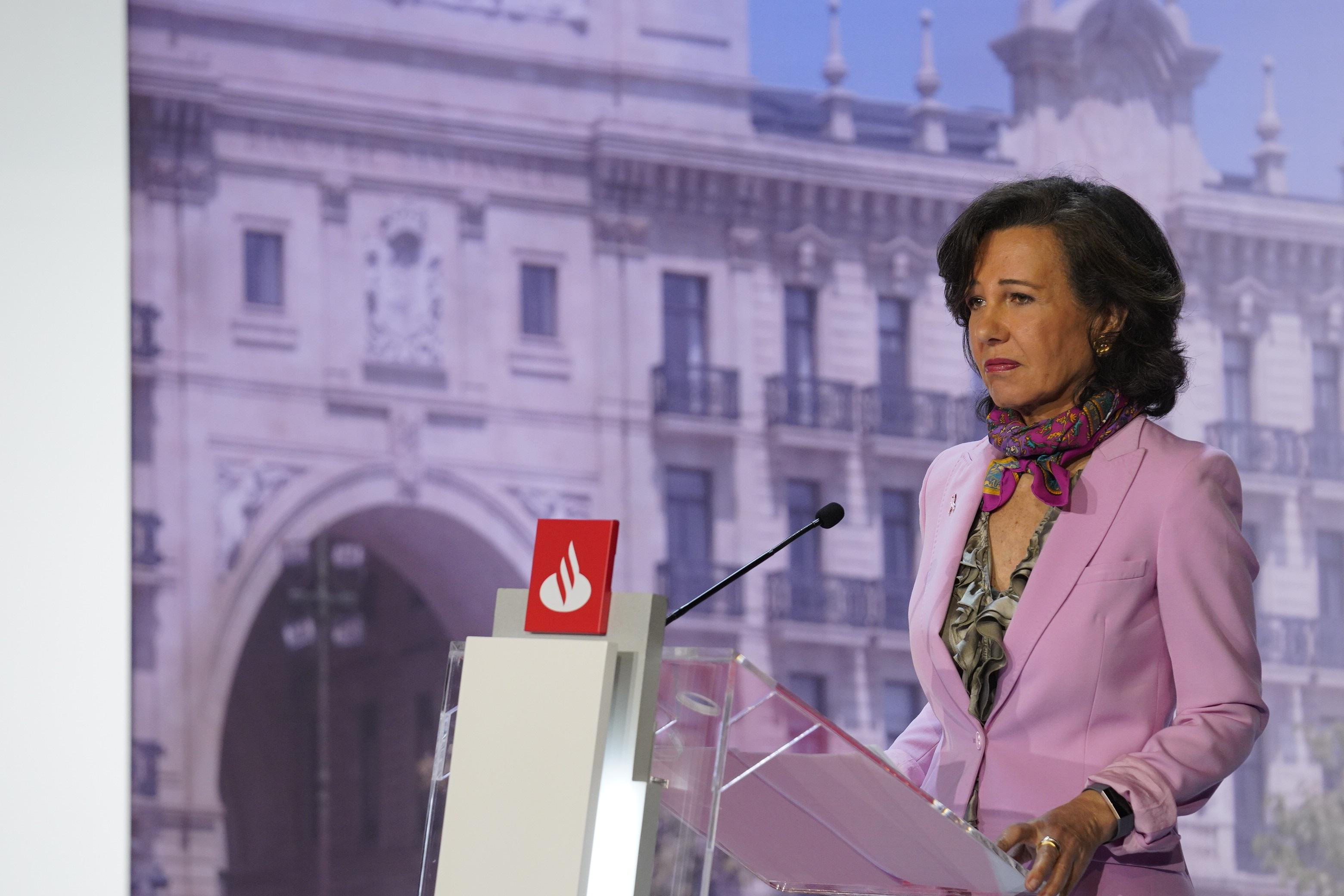 Ana Botín, presidenta del Santander / EP