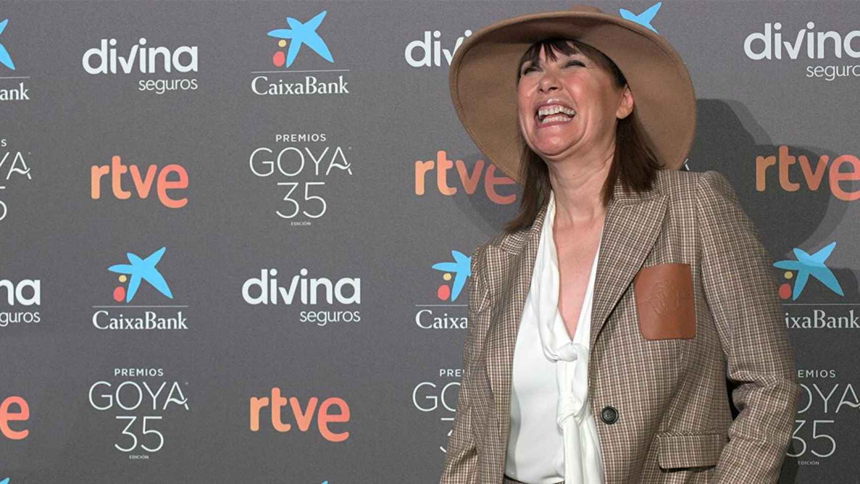 Mabel Lozano durante la lectura de los Premios Goya 2021 / JOSÉ OLIVA - EUROPA PRESS