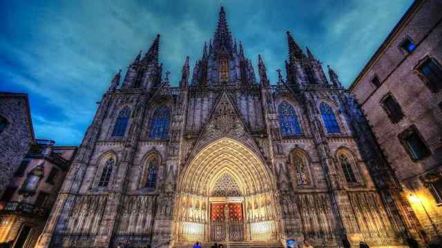 Imagen de la fachada de la Catedral de Barcelona