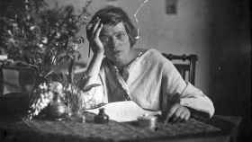La poeta, actriz y cantante Emmy Hennings, en una imagen tomada entre 1917 y 1919. SCHWEIZERISCHEN NATIONALBIBLIOTE