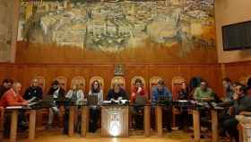 Un pleno en el Ayuntamiento de Montblanc (Tarragona) / AYUNTAMIENTO DE MONTBLANC