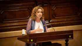 La Consejera de Justicia, Ester Capella, durante su intervención en el debate sobre la gestión de la crisis del Covid-19 / EP