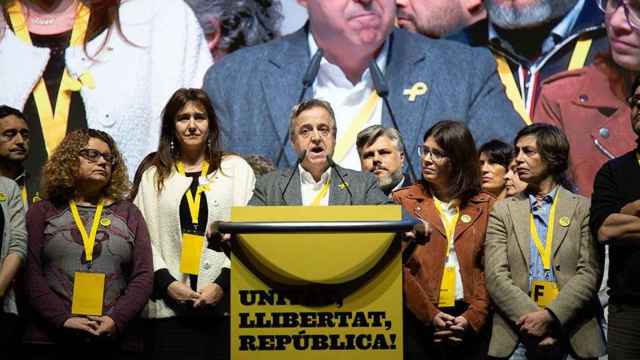 Miembros de La Crida Nacional per la República, el partido de Jordi Sànchez impulsado por Puigdemont / EUROPA PRESS