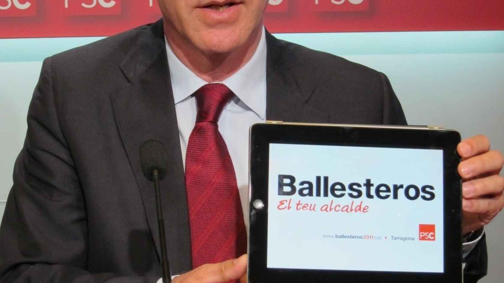 Josep Fèlix Ballesteros, actual alcalde de Tarragona / EUROPA PRESS