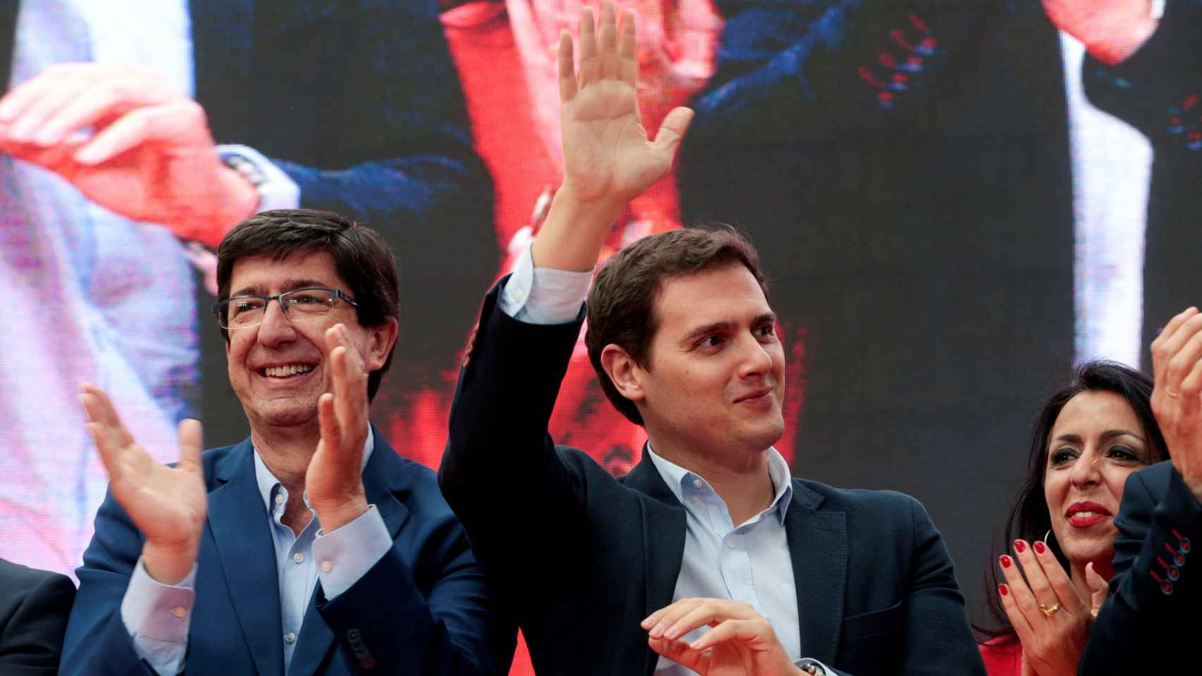 Albert Rivera, el líder de Ciudadanos, afronta una etapa de cambio total en la política española. En la imagen en un acto en Andalucía /EFE