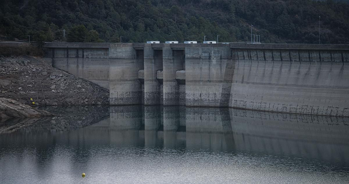 Sequía. El pantano de La Baells, que se encuentra al 56% de su capacidad, en Berguedà / Lorena Sopêna - Europa Press