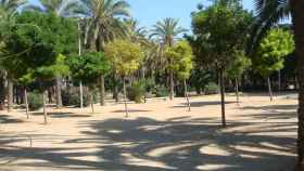 Árboles del parque Joan Miró de Barcelona / OH-BARCELONA.COM (CC BY 2.0)
