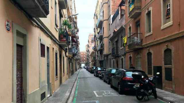 Imagen de una calle del barrio de Barceloneta, zona residencial donde han ocurrido los hechos / CG