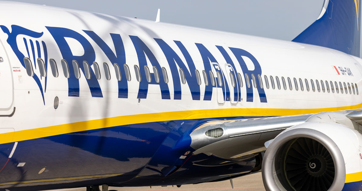 Imagen de una aeronave de Ryanair / EP