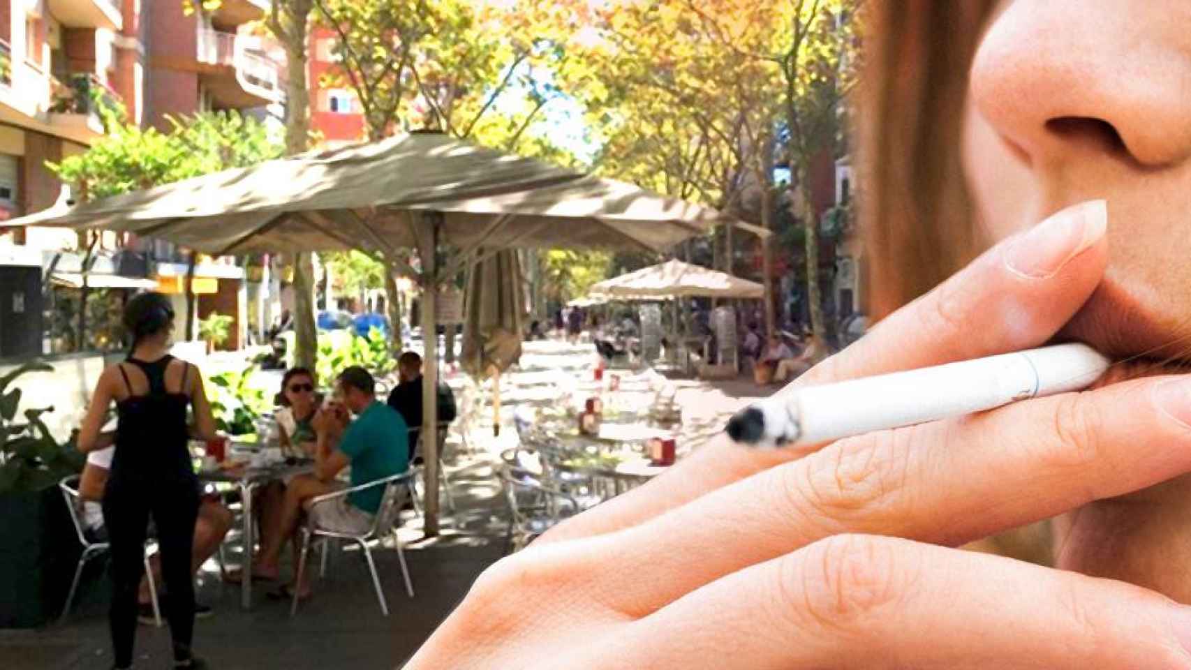 Restauradores rechazan que se prohiba fumar en las terrazas / CG