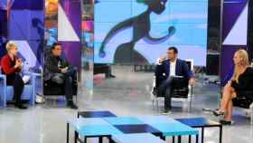 Plató del programa de Telecinco 'Sálvame', durante una emisión