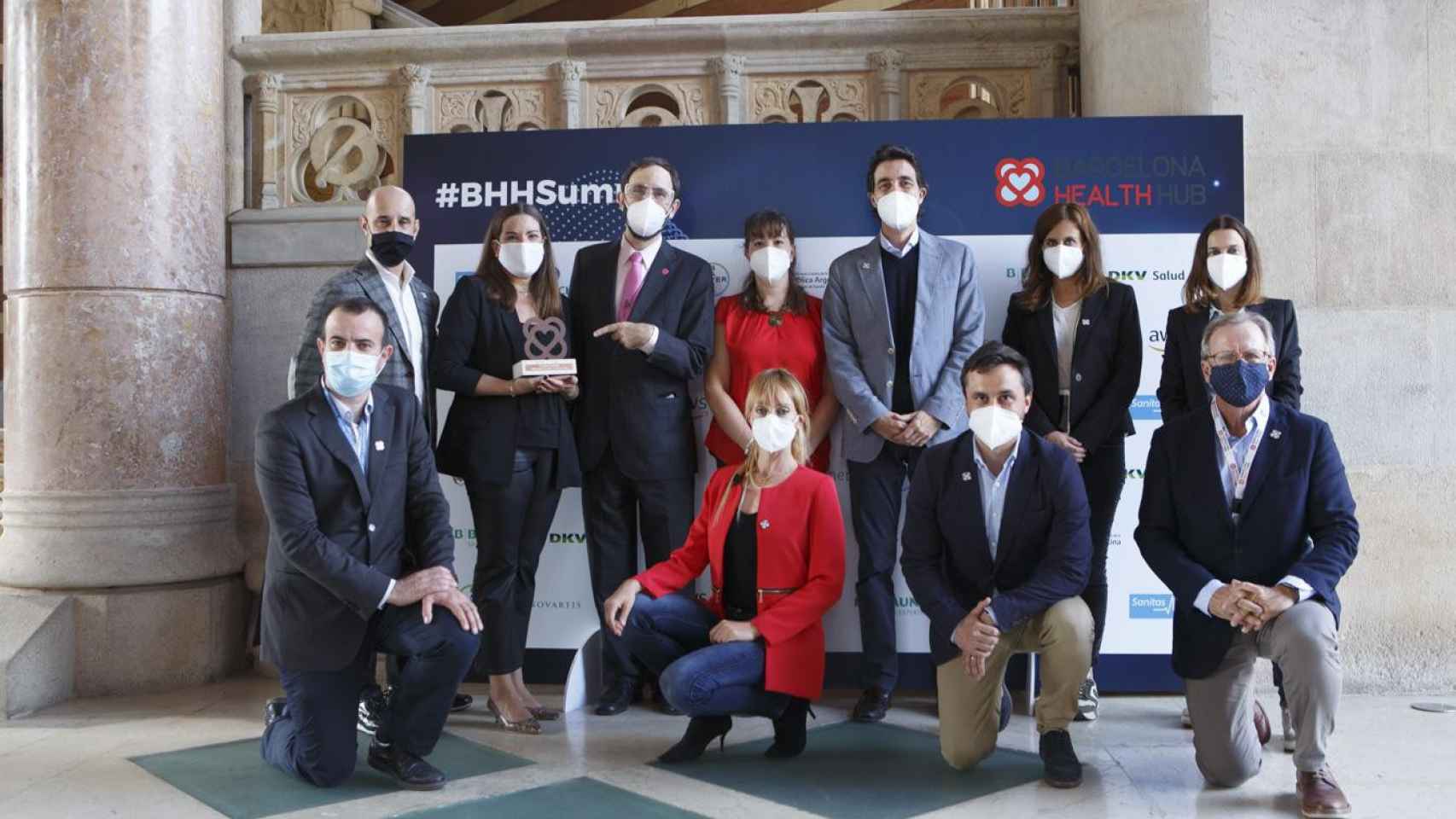 Algunos de los participantes en el Barcelona Health Summit sobre telemedicina  / BHH