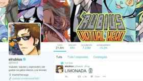 El perfil de Twitter de El Rubius, que el grupo OurMine 'hackearon'. / CG