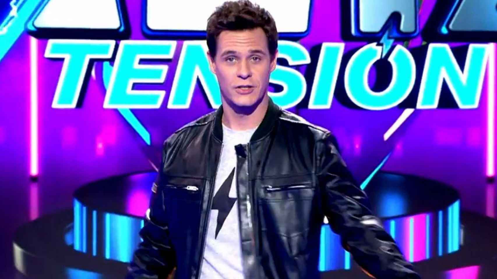 El presentador Christian Gálvez presenta 'Alta Tensión' / MEDIASET