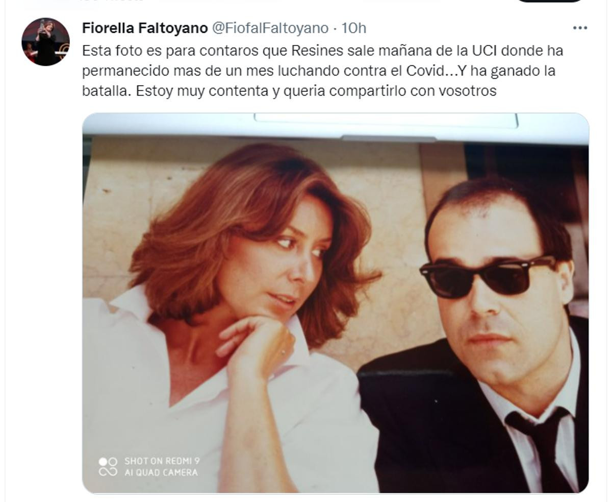 Tuit de la actriz Fiorella Faltoyano