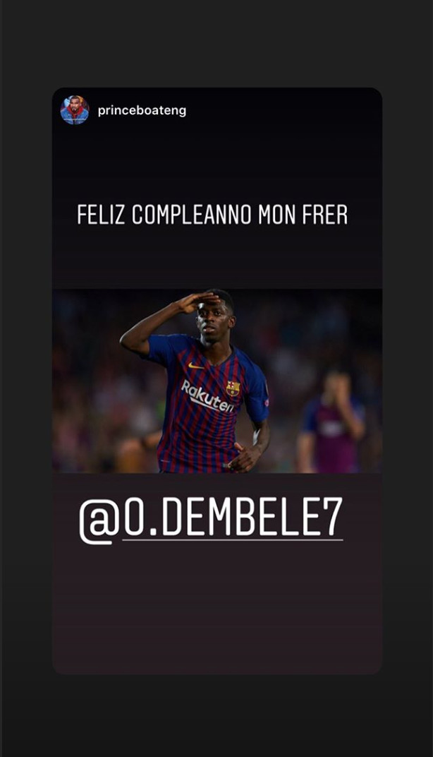 felicitación Dembelé