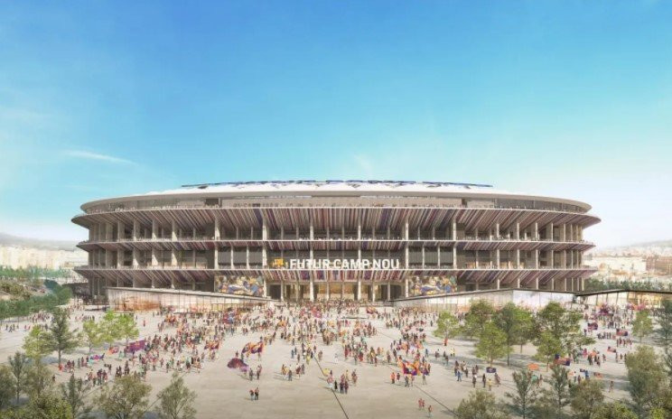 Imagen digital de lo que sería el nuevo Camp Nou del Espai Barça / FCB