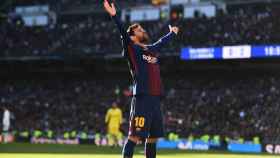 Messi, tras anotar un gol en el Bernabéu | EFE