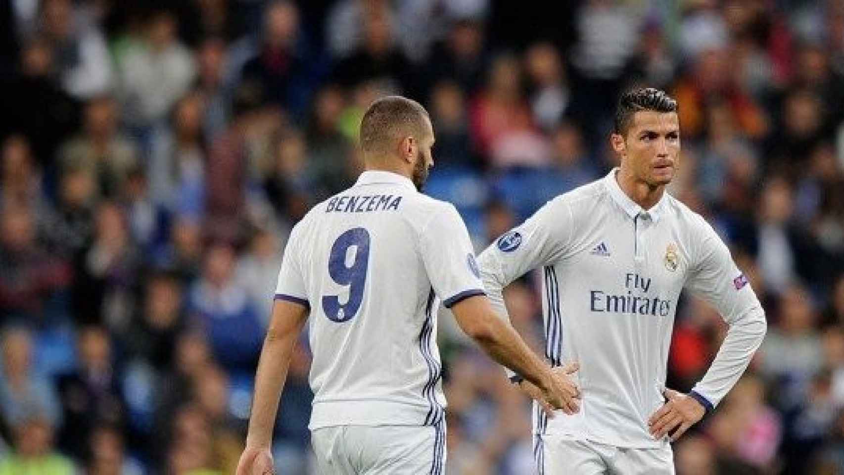 La marcha de Cristiano Ronaldo terminó beneficiando a Karim Benzema / EFE
