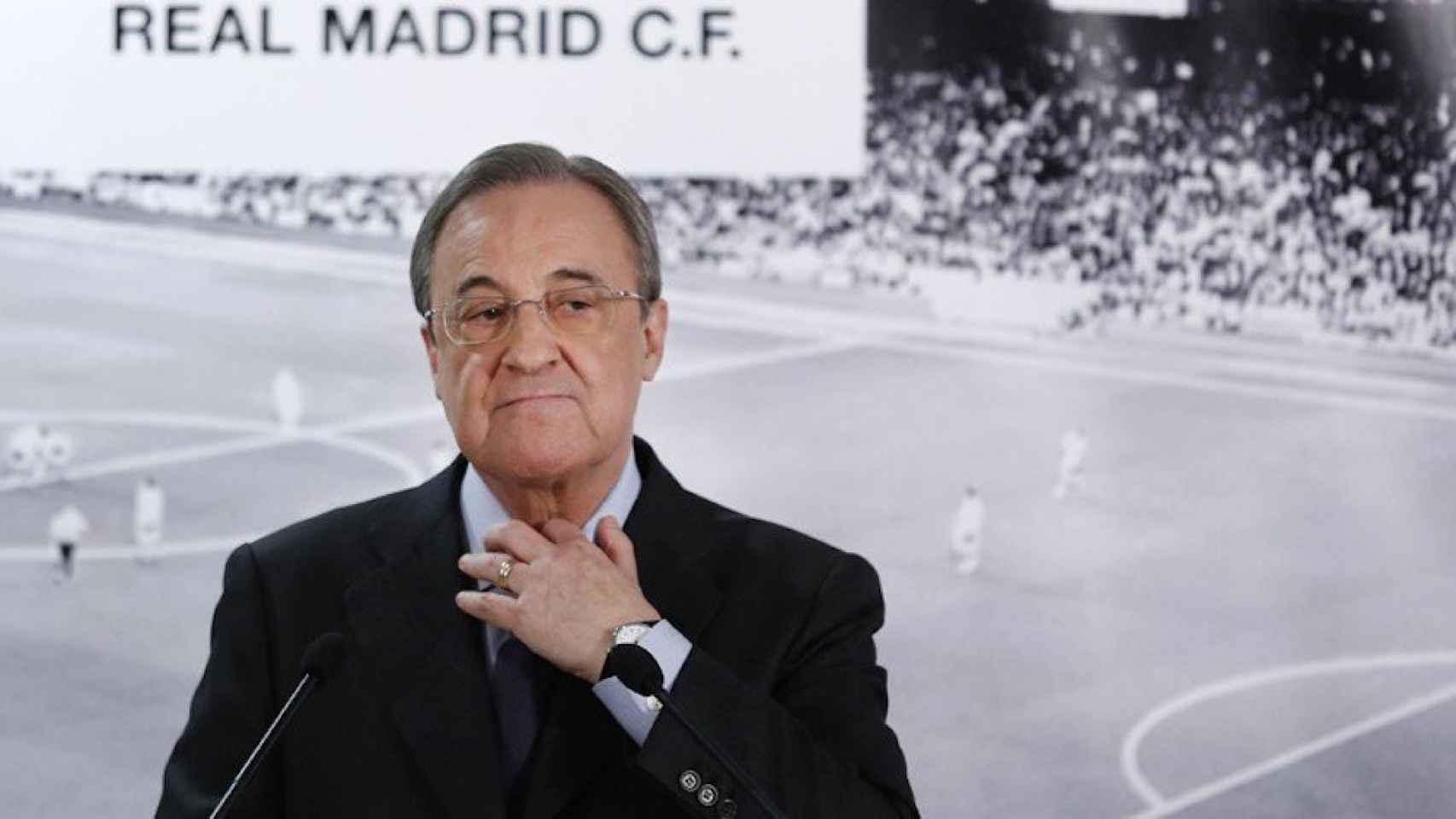 Una foto de Florentino Pérez, presidente del Real Madrid / EFE