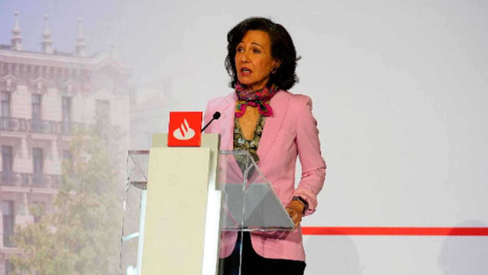 La presidenta de Banco Santander, Ana Botín / EE