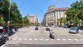 El cruce de Balmes con Gran Vía de Barcelona / GOOGLE STREET VIEW