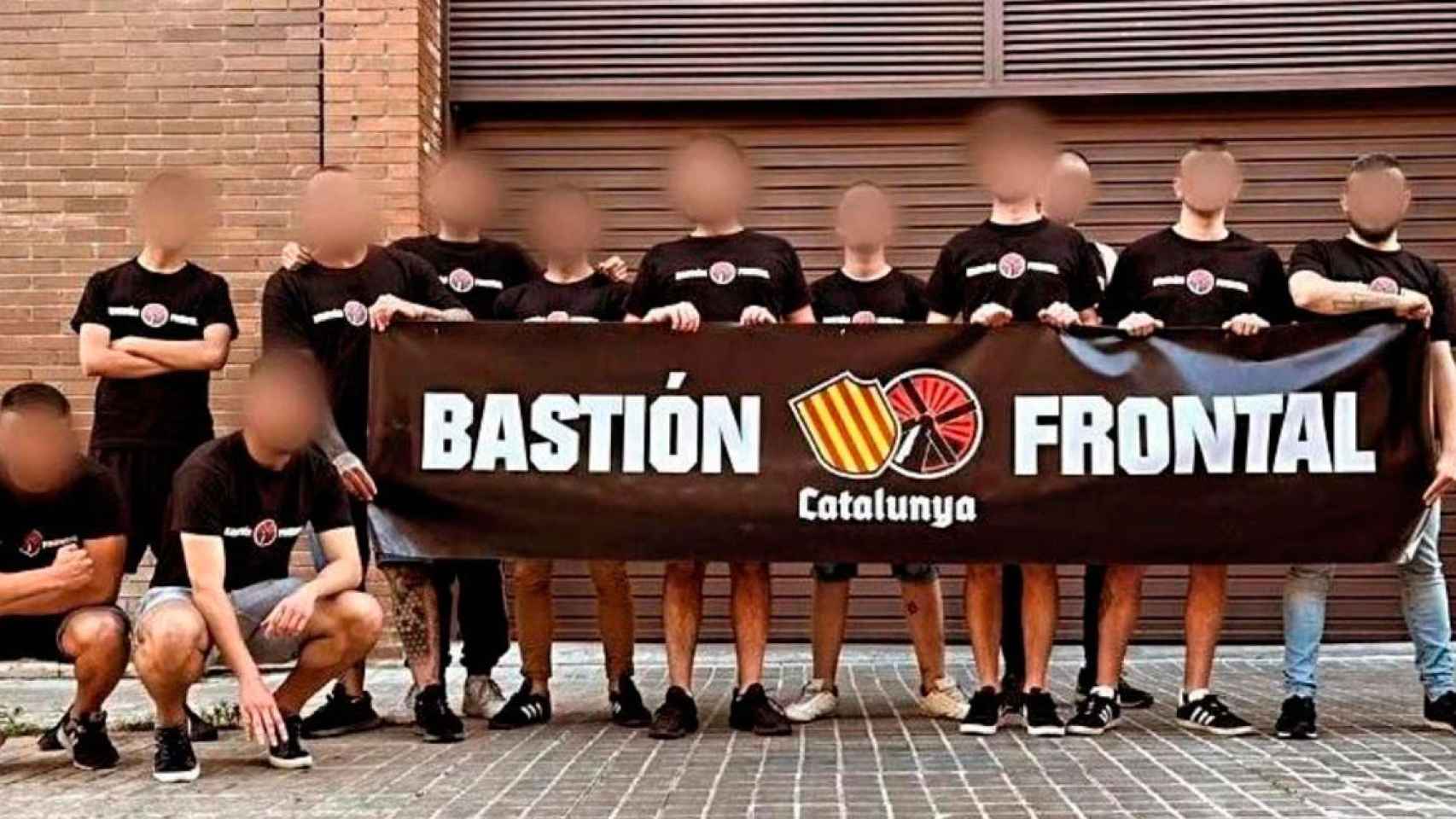 Bastión Frontal Cataluña, que ha nacido al calor del grupo ultra en el resto de España / CG