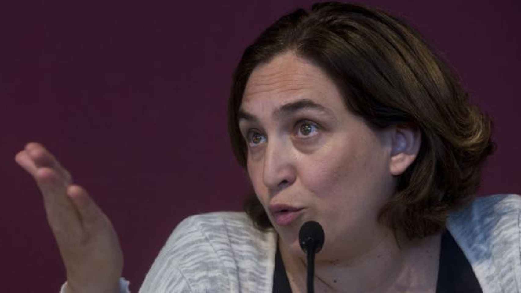 Ada Colau, alcaldesa de Barcelona y presidenta del Área Metropolitana / EFE