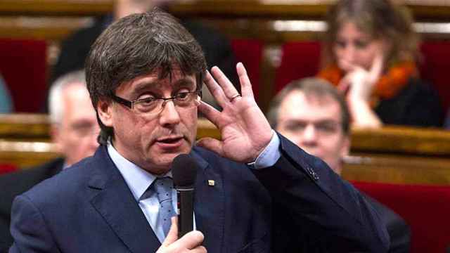 El presidente de la Generalitat, Carles Puigdemont / EFE