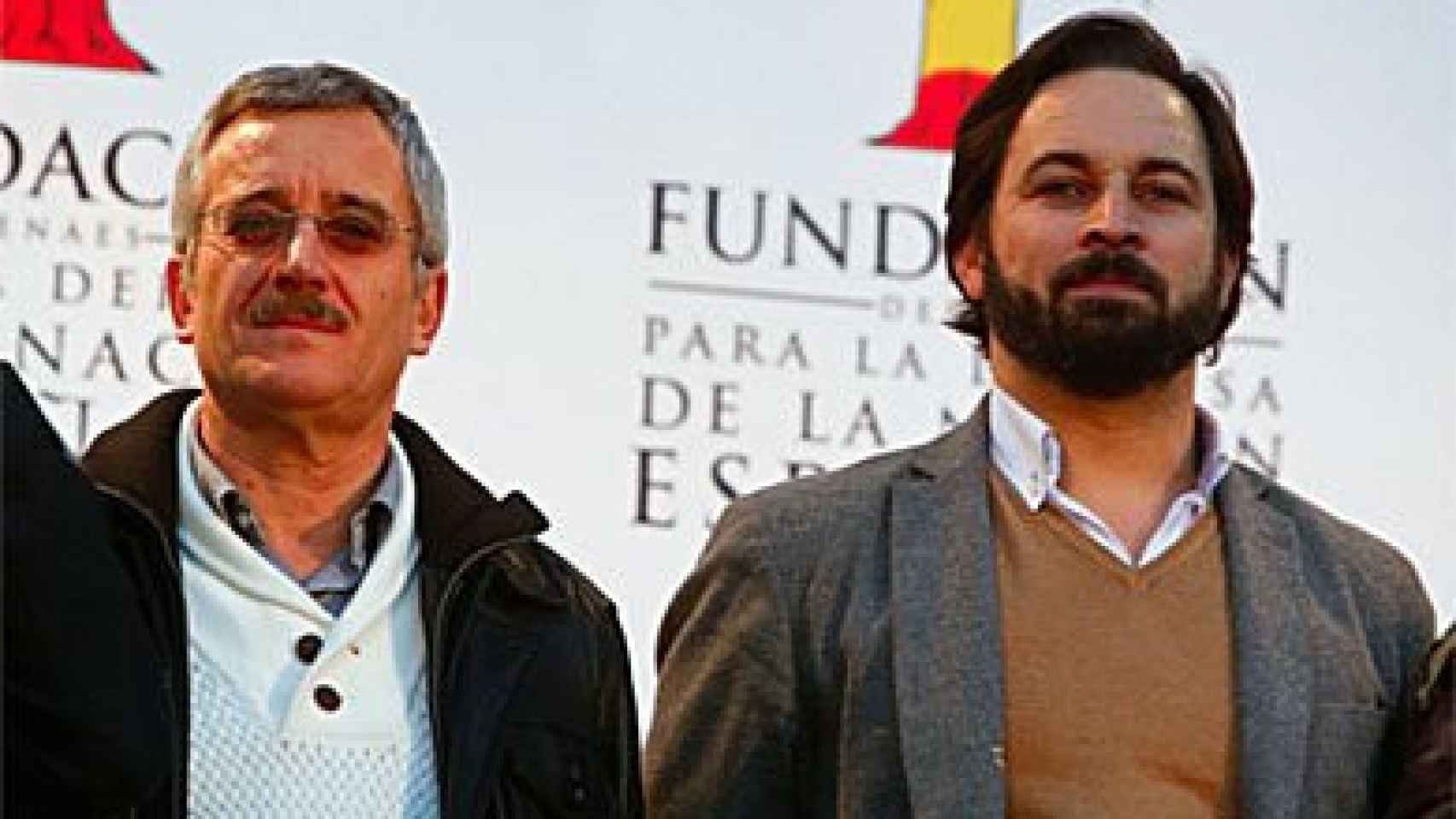 José Antonio Ortega Lara y Santiago Abascal