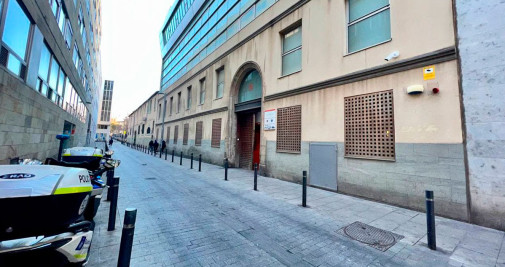 Fachada de la nueva comisaría de Ciutat Vella / Cedida