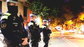 La Guardia Urbana de Barcelona (GUB) en las fiestas de Sants