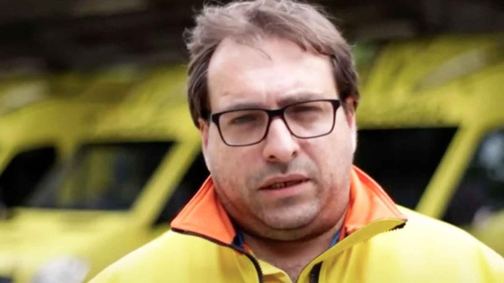 El gerente del SEM, Antoni Encinas, en un vídeo promocional de Emergencias de Cataluña / CG
